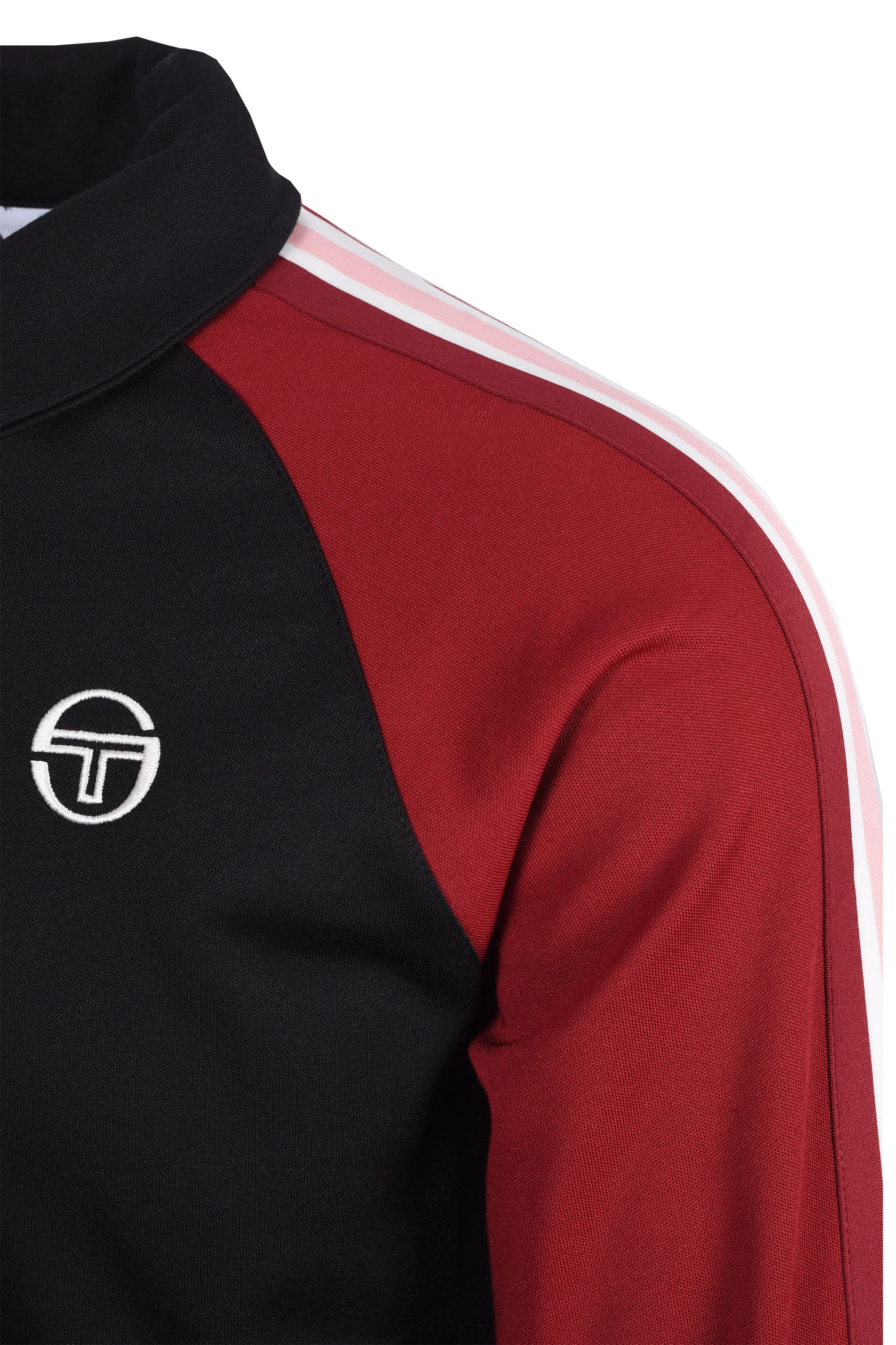 Sergio Tacchini Renshaw Track Top Black/Gardenia - Image 3