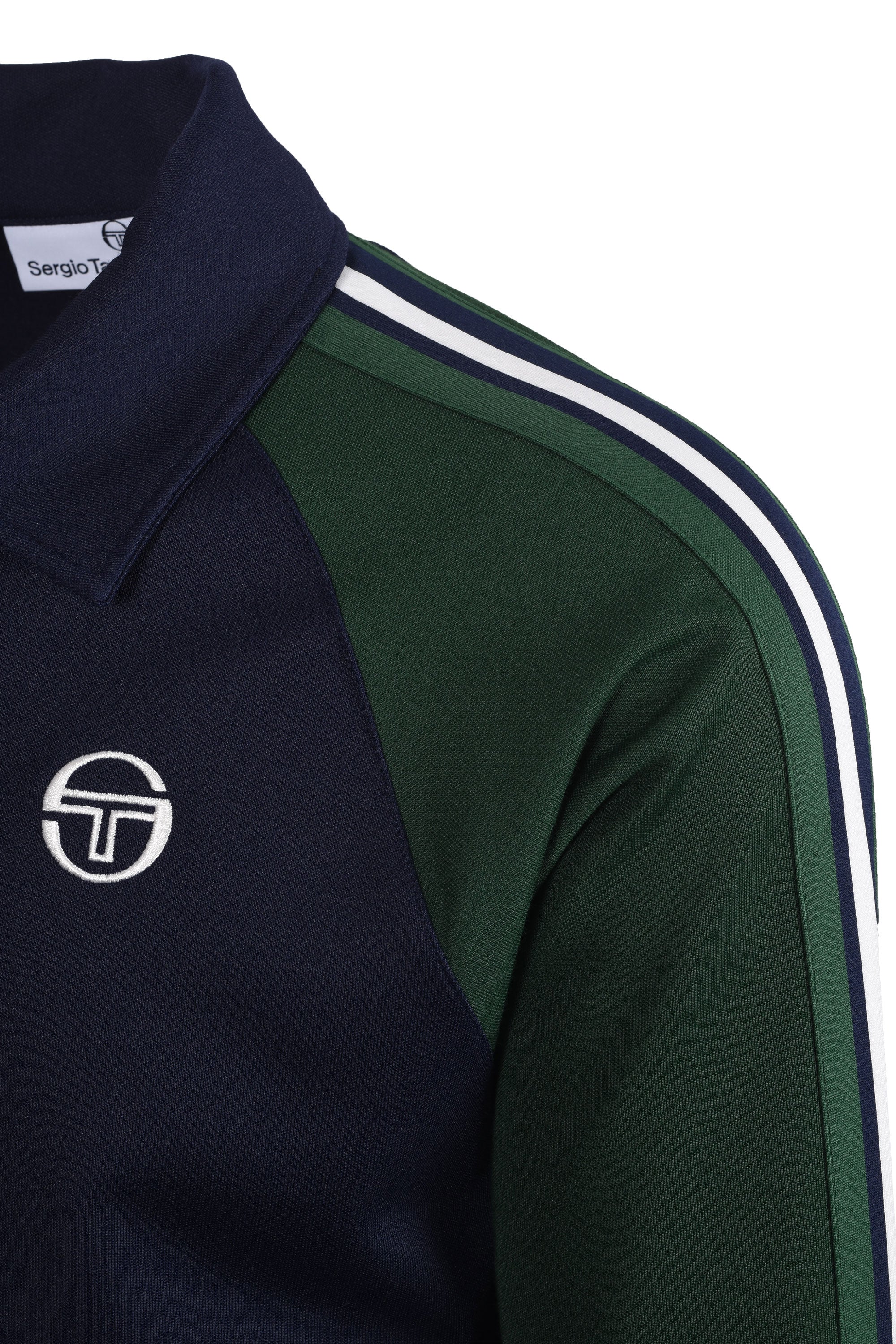 Sergio Tacchini Renshaw Track Top Maritime Blue/Eden - Image 4