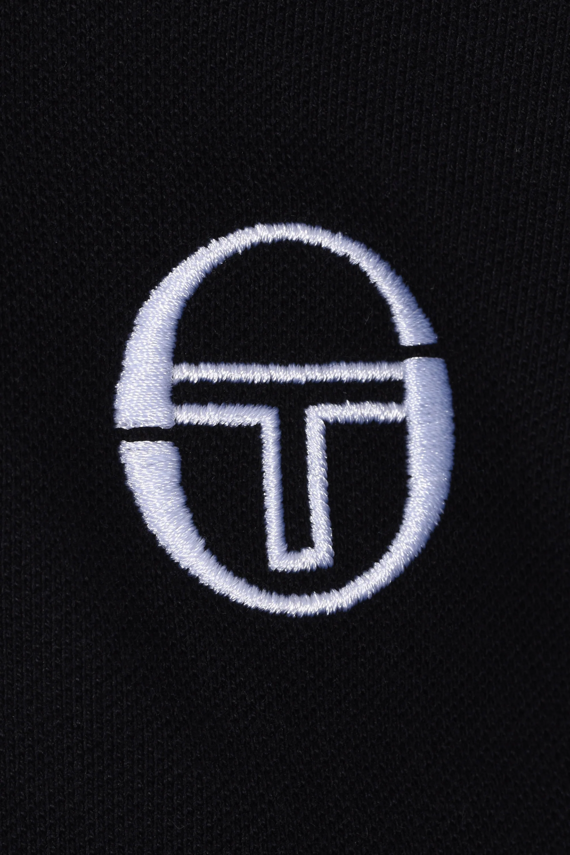 SERGIO TACCHINI SUPERMAC POLO BLACK/LIGHT LILAC - Image 3