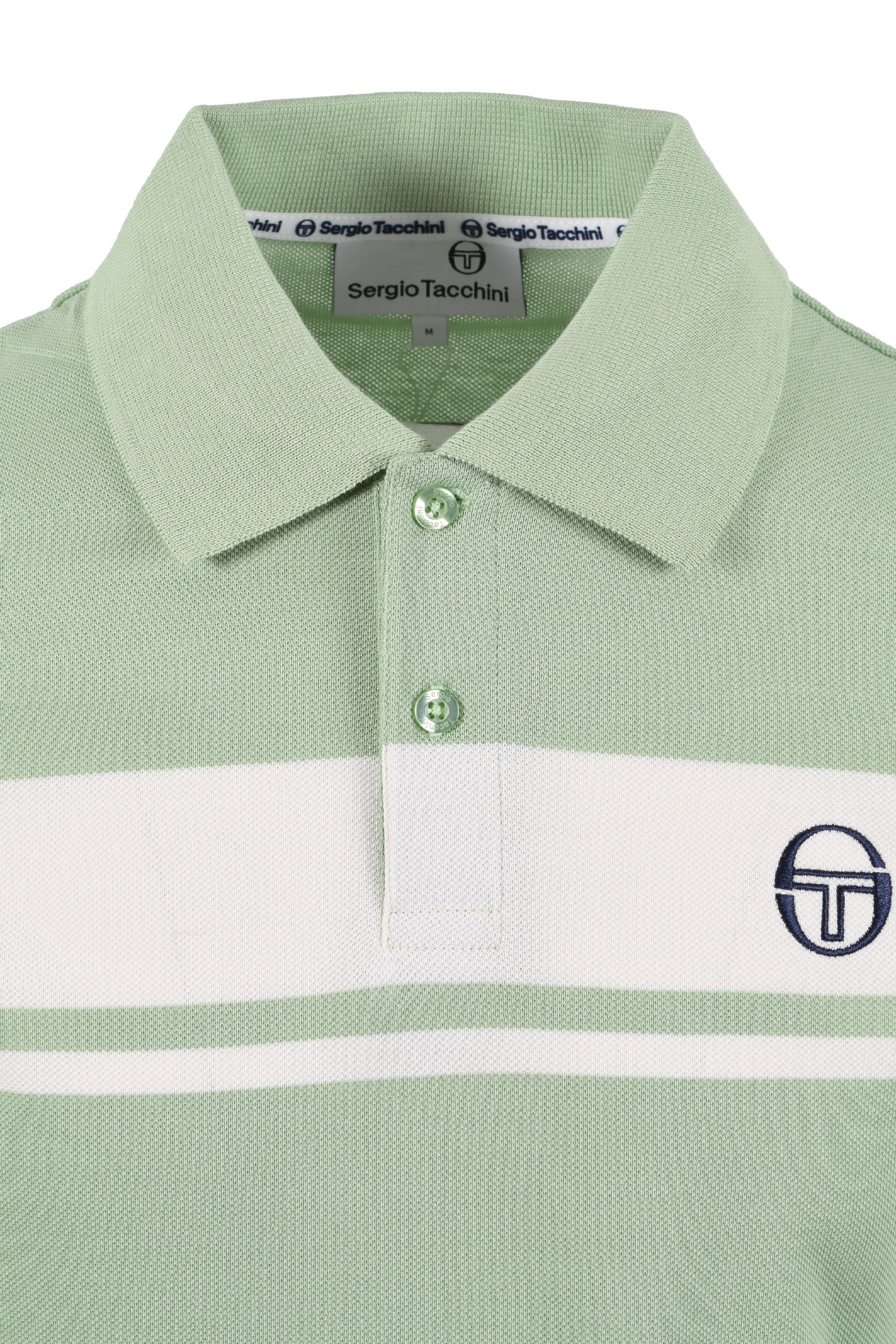 SERGIO TACCHINI YOUNG LINE POLO QUIET GREEN/GARDENIA - Image 3