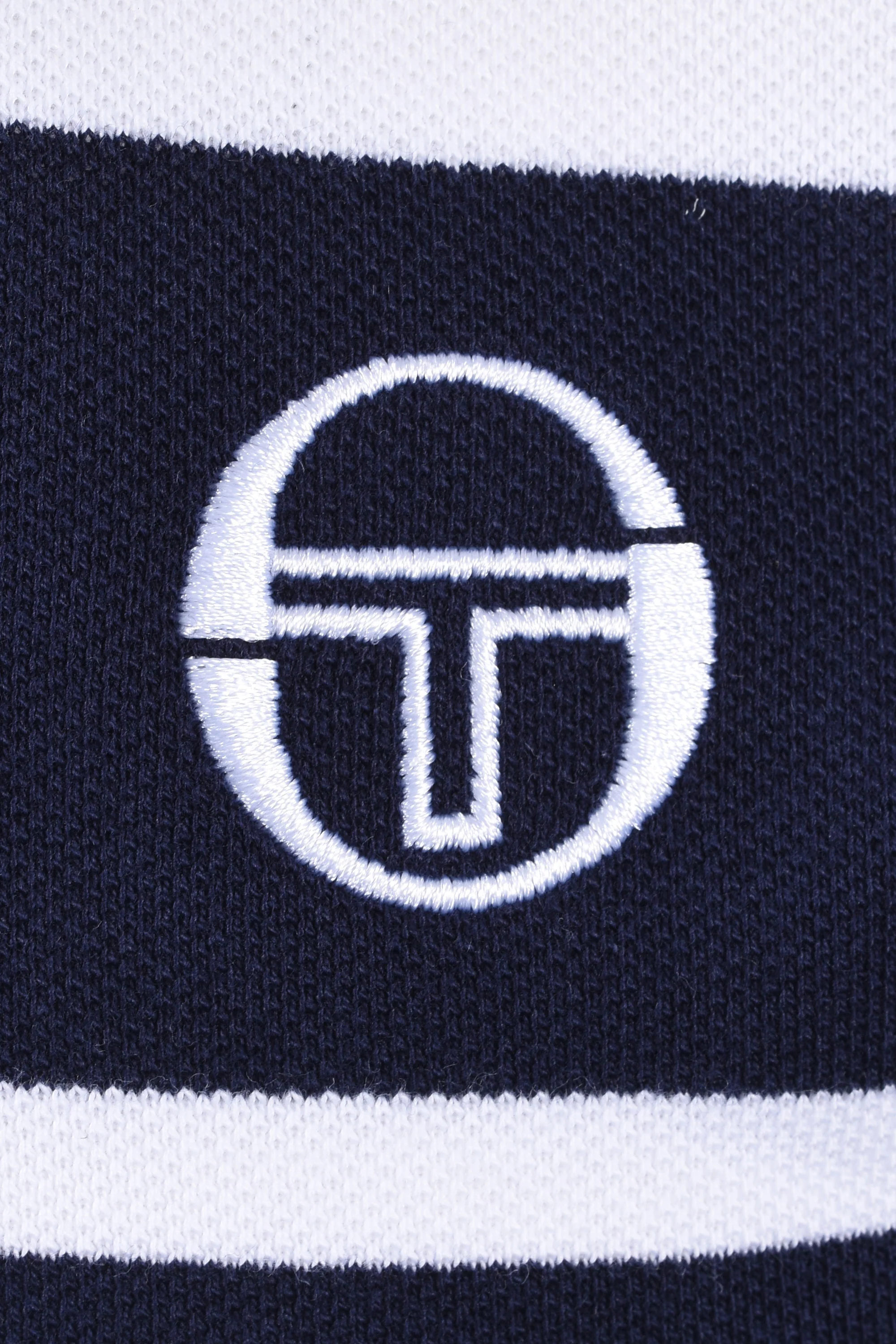 SERGIO TACCHINI YOUNG LINE POLO WHITE/MARITIME BLUE - Image 3
