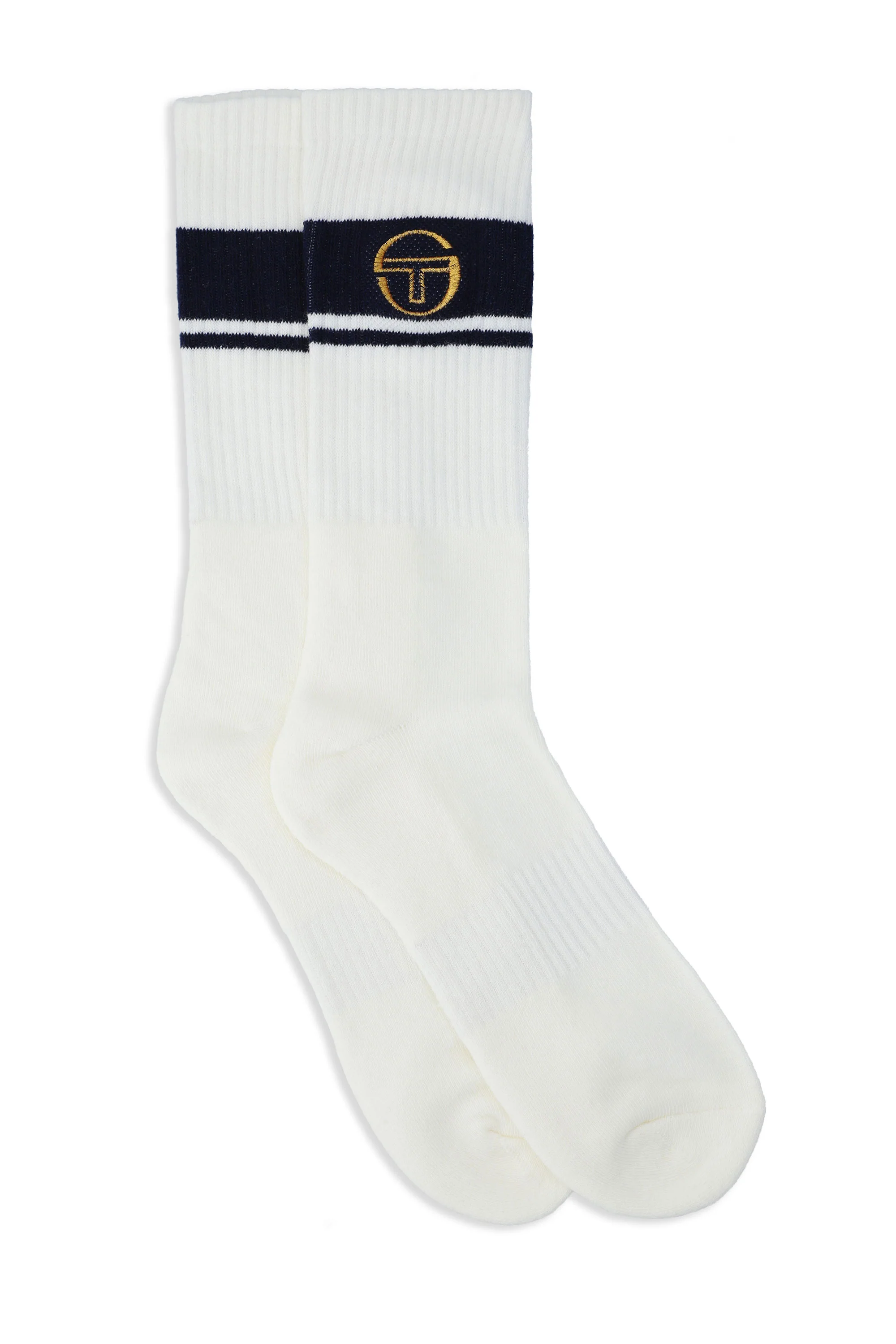 SERGIO TACCHINI 60th ANNIVERSARY YOUNGLINE KNITTED POLO GARDENIA/MARITIME BLUE - Image 6