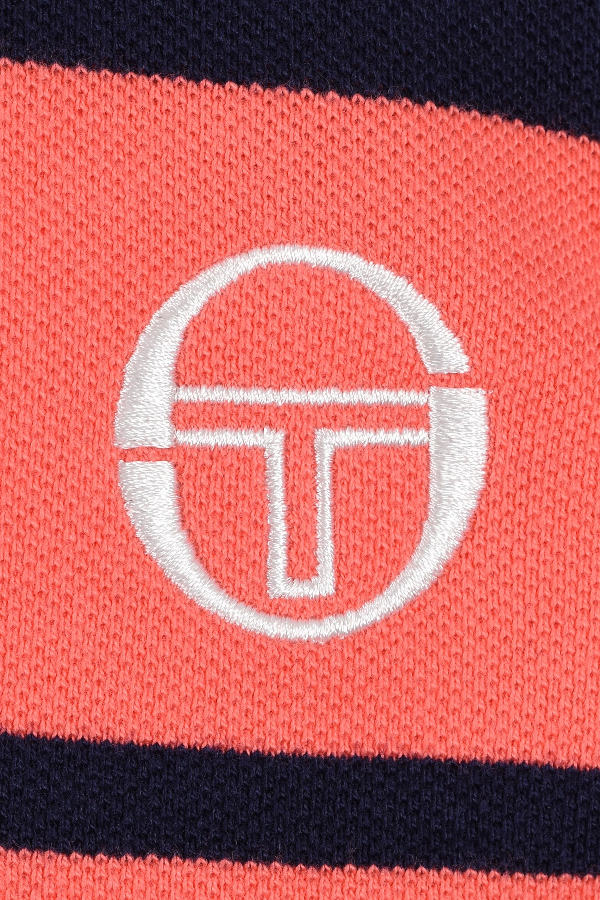Sergio Tacchini Young Line Polo Navy/Pink - Image 3