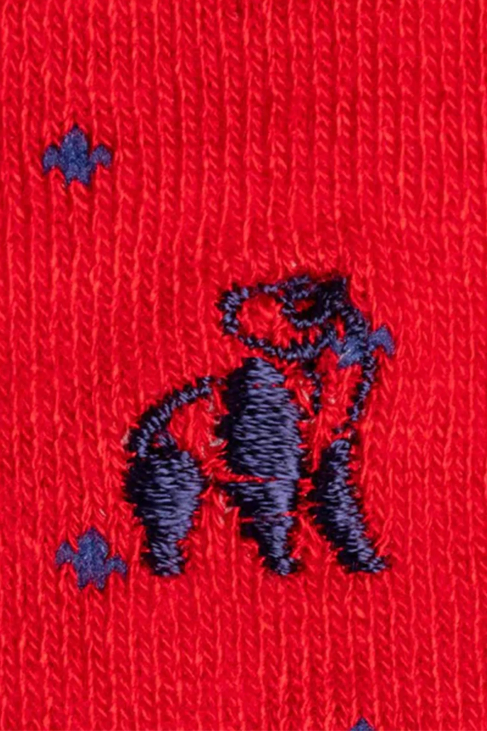 Swole Panda Bamboo Socks Red Spot - Image 2