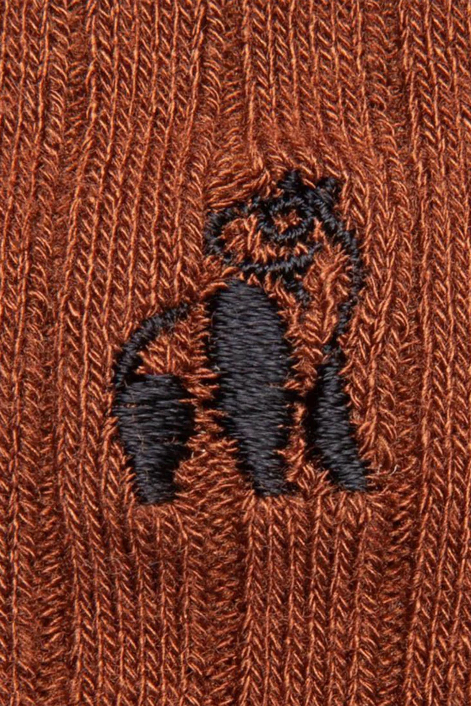 SWOLE PANDA SOCK CHESTNUT BROWN - Image 2