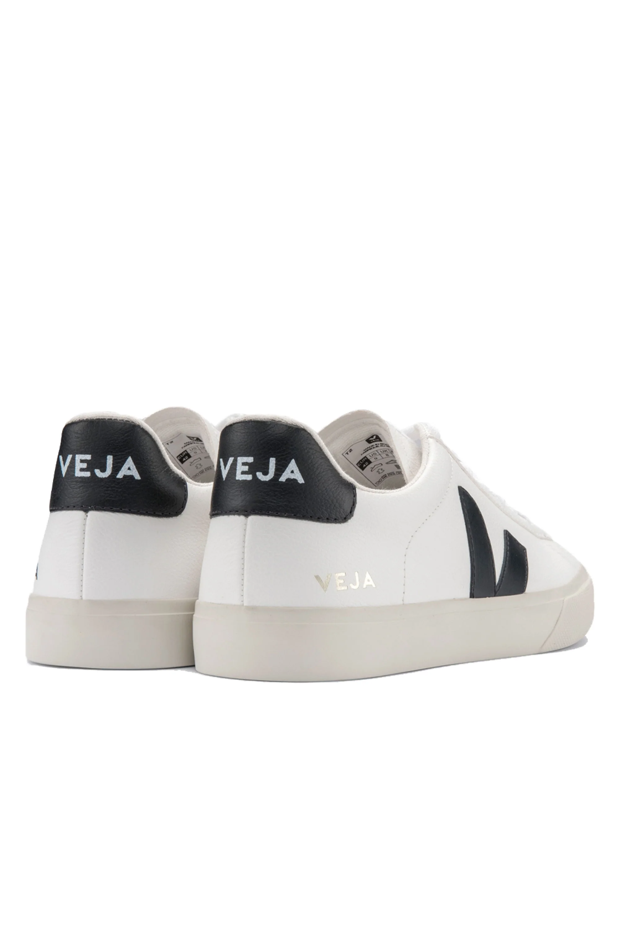 Veja Campo Trainers Extra-White/Black - Image 2