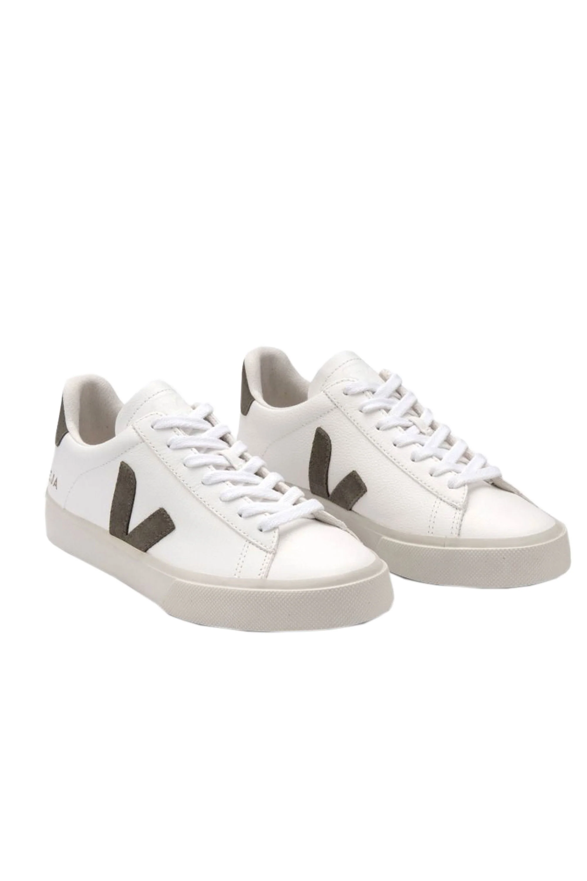 Veja Campo Trainers Extra-White/Khaki - Image 3