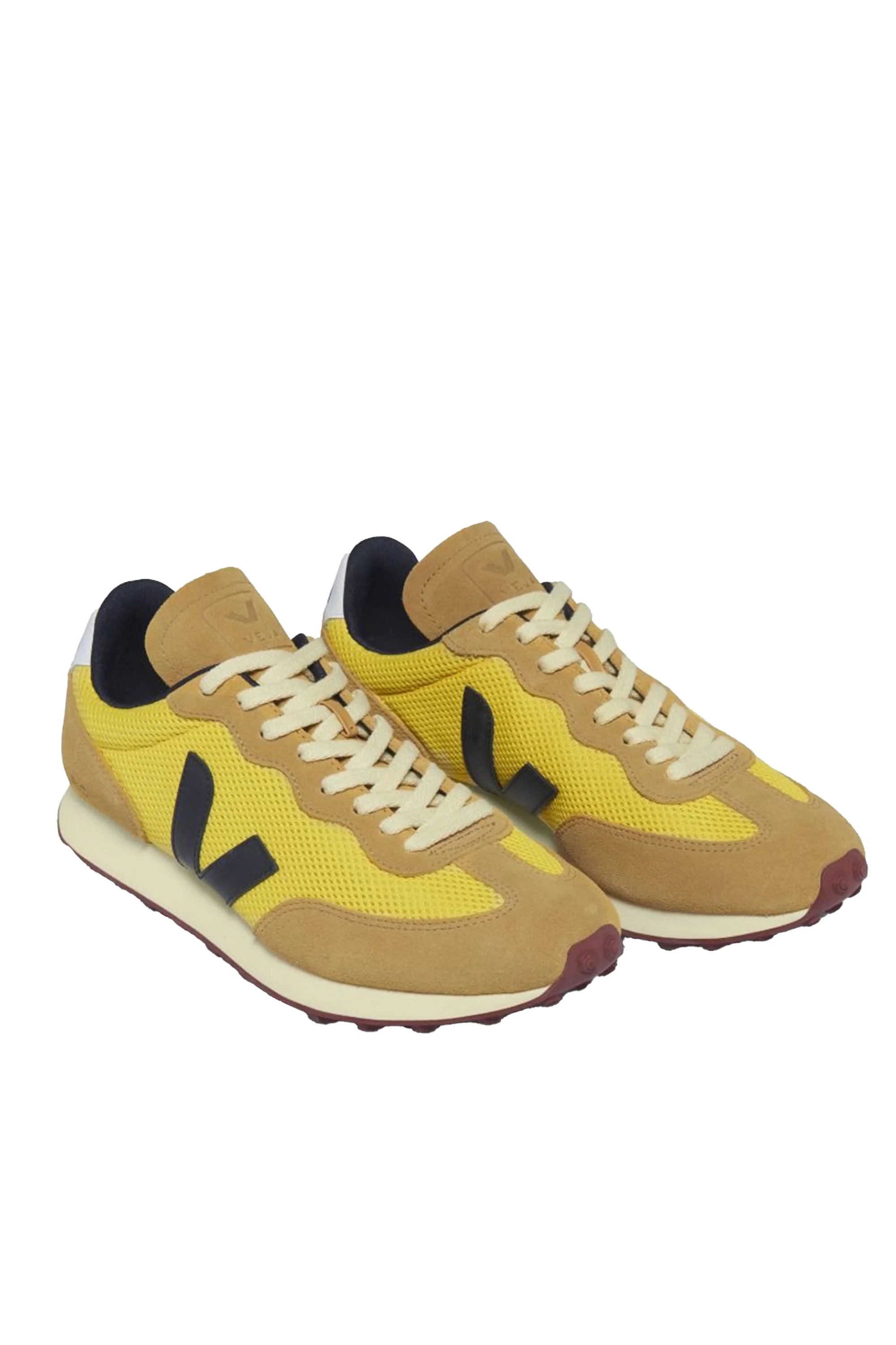 Veja Rio Branco Alvomesh Trainer Tonic/Black/Moutarde - Image 2