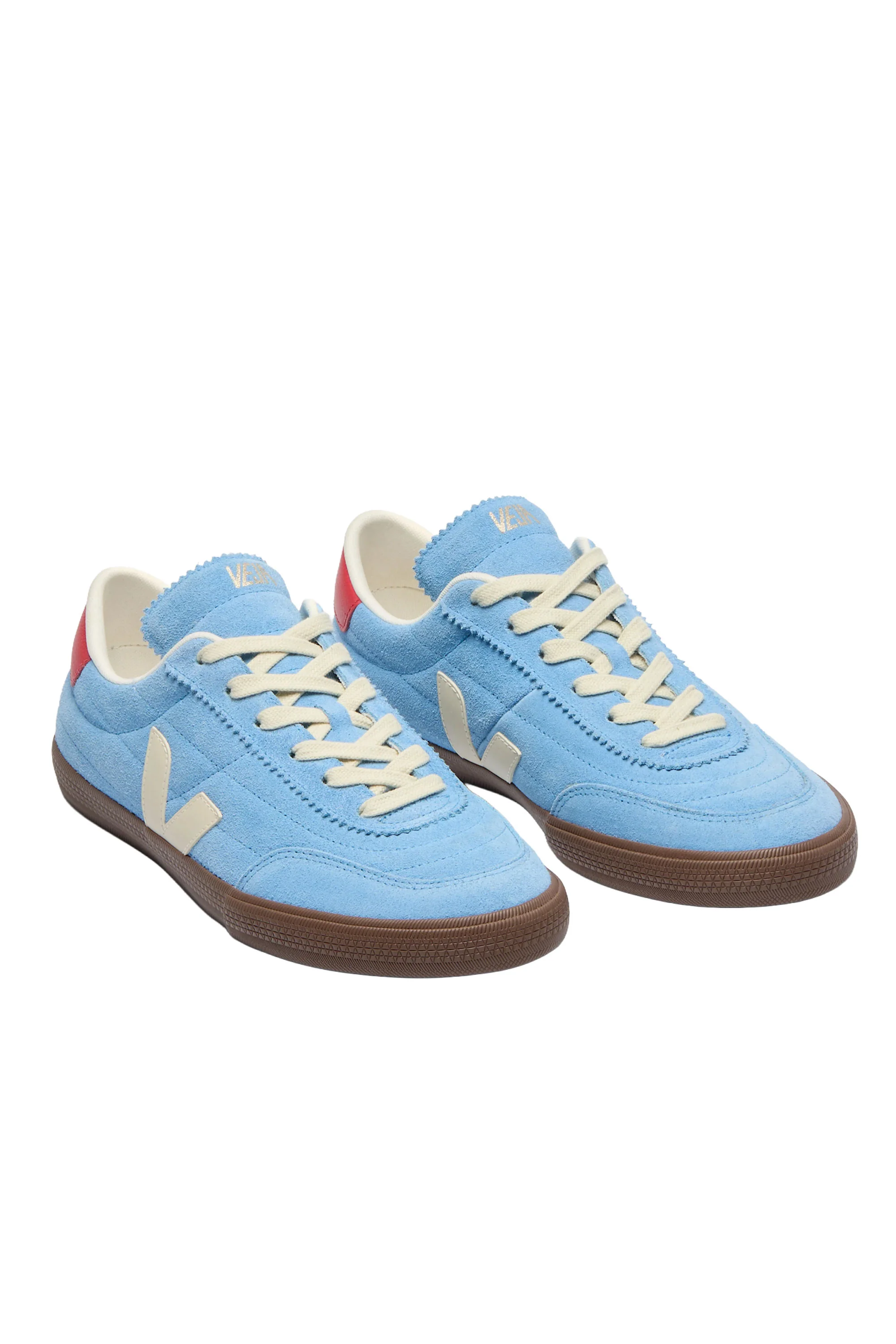 VEJA PANENKA SUEDE TRAINER AQUA/PIERRE/BARK - Image 2
