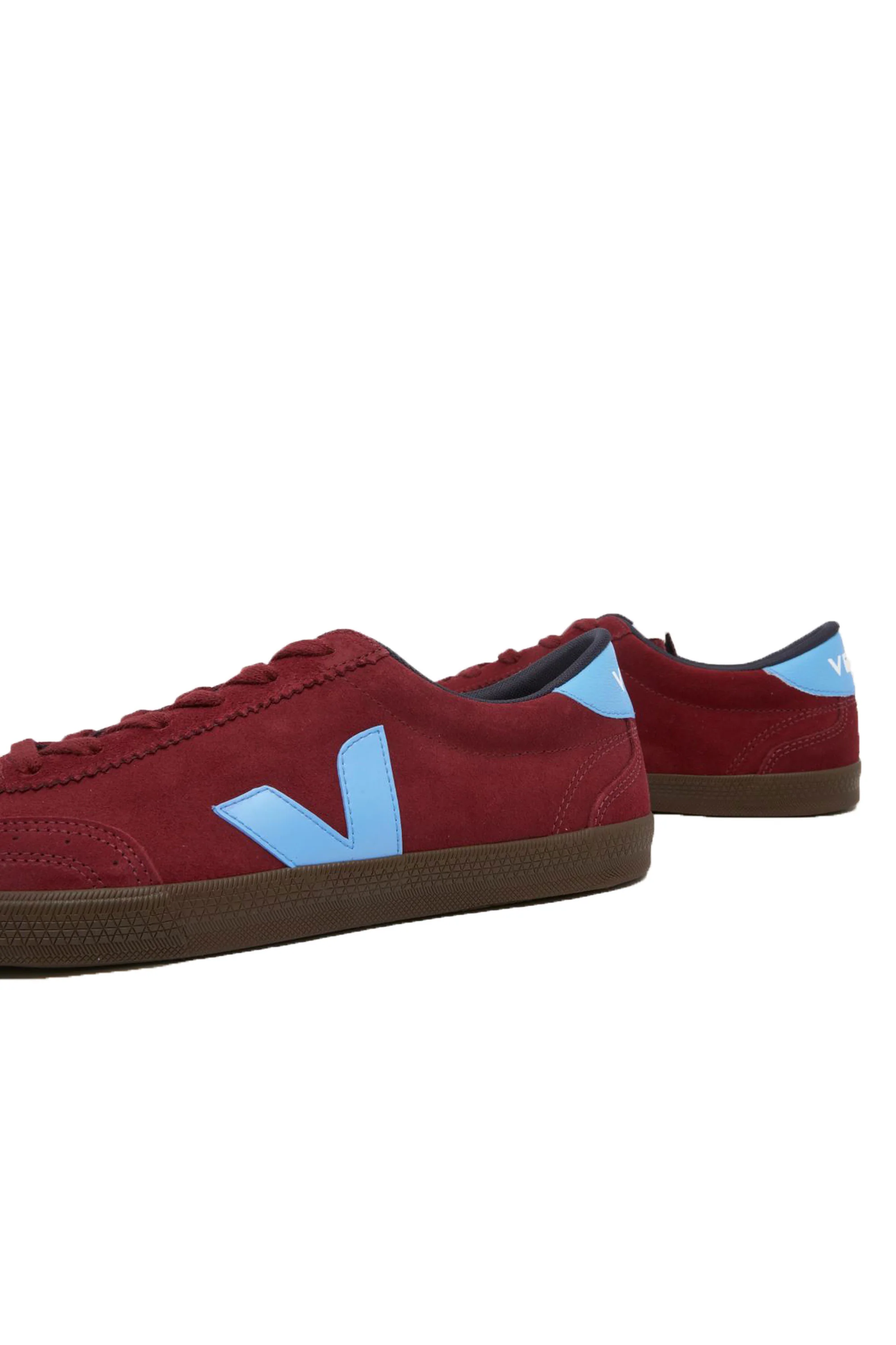 VEJA VOLLEY SUEDE TRAINER GRENAT/AQUA/EAGLE - Image 2